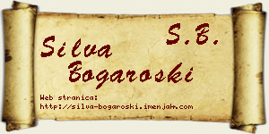 Silva Bogaroški vizit kartica